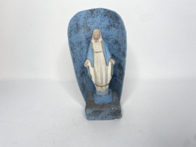 Hovedbilde Liten rustikk Madonnafigur